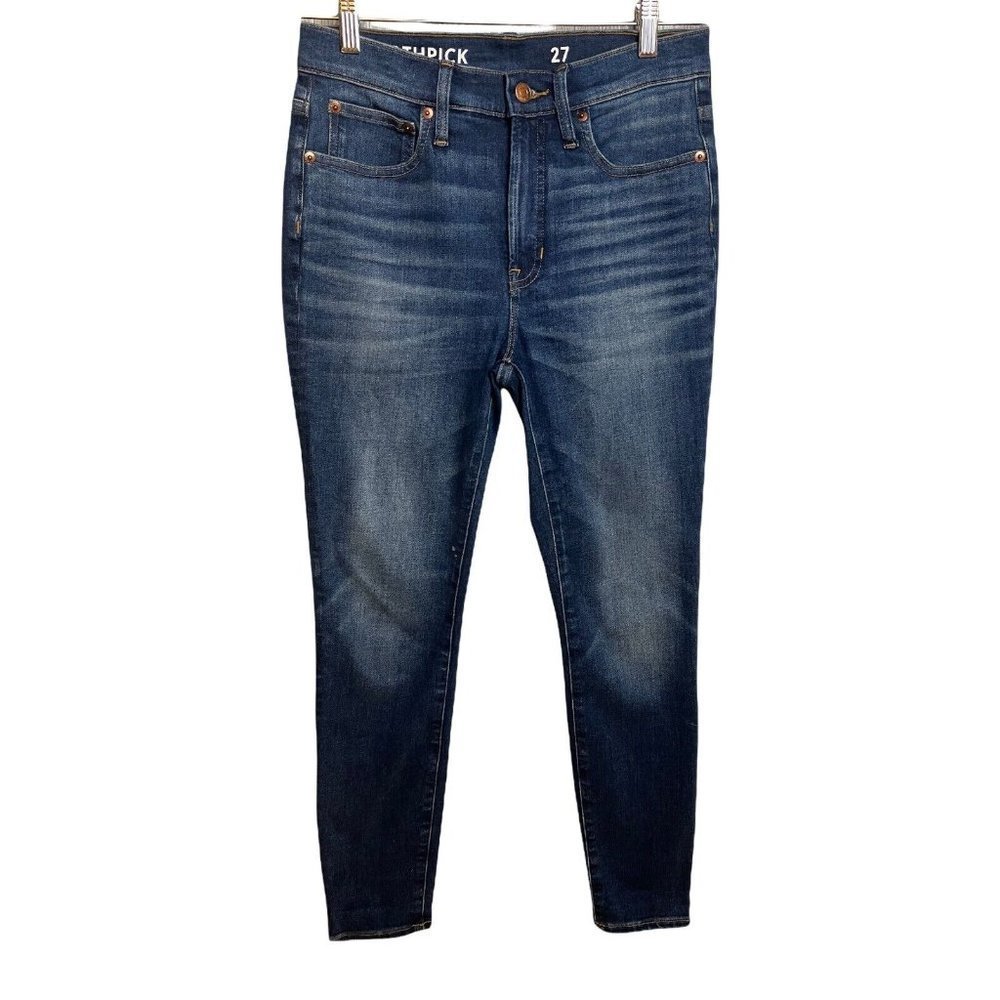 J-Crew Dark Blue‎ Toothpick Superskinny Women's Jeans Size 27